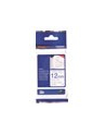 Taśma Brother 12mm BLUE ON WHITE FABRIC TAPE - nr 12