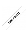 Taśma Brother 9mm BLACK  ON WHITE FLEXIBLE ID - nr 57