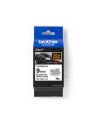 Taśma Brother 9mm BLACK  ON WHITE FLEXIBLE ID - nr 61