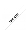 Taśma Brother 3.5mm BLACK  ON WHITE NON LAMINATED - nr 37