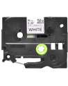Taśma Brother 9mm BLACK  ON WHITE  NON LAMINATED - nr 48