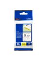 Taśma Brother 9mm BLACK  ON CLEAR ADHESIVE TAPE - nr 27