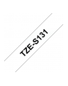 Taśma Brother 12mm BLACK  ON CLEAR ADHESIVE TAPE - nr 35