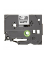 Taśma Brother 18mm BLACK  ON WHITE ADHESIVE TAPE - nr 58