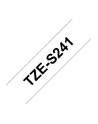Taśma Brother 18mm BLACK  ON WHITE ADHESIVE TAPE - nr 64