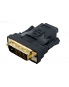 4World Adapter HDMI [F] > DVI-D [M] (24+1), czarny - nr 1