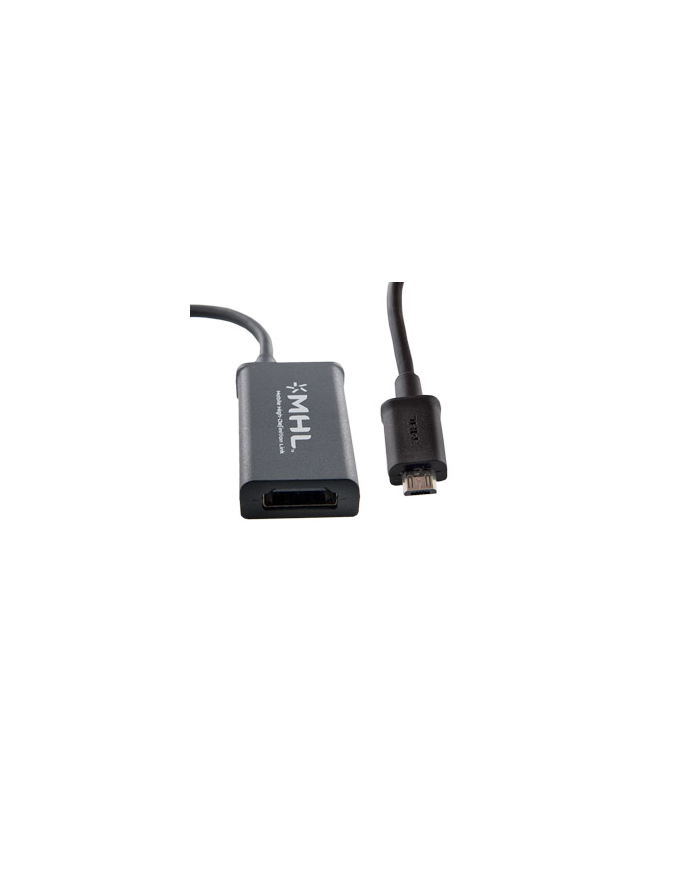 4World Adapter MHL - HDMI/Micro USB M/F męski/żeński główny