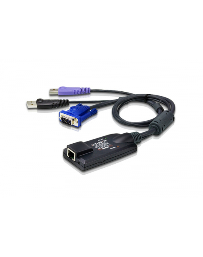 ALTUSEN Przewód-adapter KVM USB do nośników wirtualnych z czytnikiem Smart Card główny