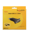 Delock adapter USB 2.0 > COM (DB9M) - nr 28