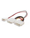 Manhattan Adapter zasilania do wentylatora 3 pin - 4 pin molex - nr 4