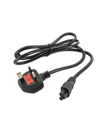 4World kabel zasilający komputerowy 3-żyłowy UK 1,5m nr 1