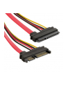 4World HDD Extension Cable| Slimline SATA | 508mm | black - nr 4