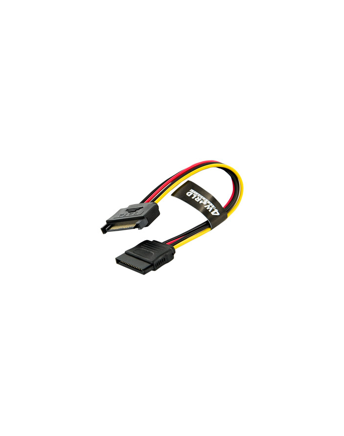 4World HDD Extension Cable| 15 pin SATA | 203,3mm | File transfer | red główny