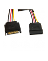 4World HDD Extension Cable| 15 pin SATA | 203,3mm | File transfer | red - nr 3