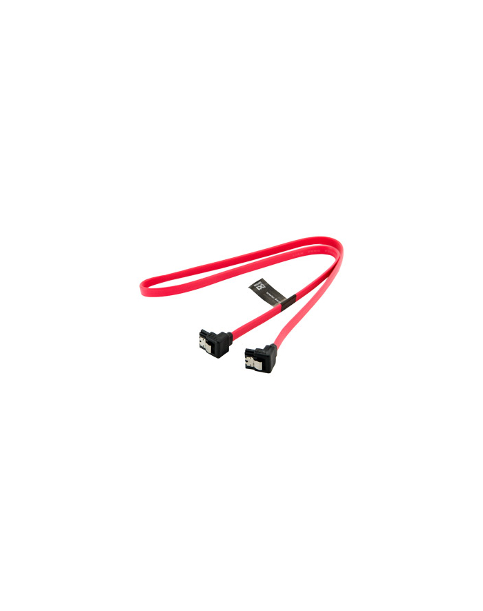 4World HDD Cable | SATA 3 |SATA Serial ATA | 609,6mm | right | catch | red główny
