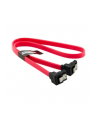 4World HDD Cable | SATA 3 |SATA Serial ATA | 457,2mm | right | catch | red - nr 1