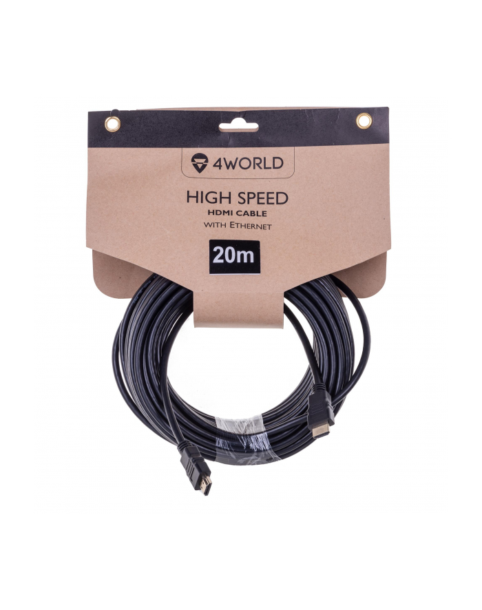 4World Kabel HDMI - HDMI, High Speed z Ethernet (v1.4), 3D, 20m główny