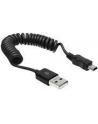 KABEL USB AM-MINI 2.0 SPIRALA 20-60CM DELOCK - nr 24