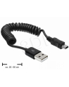 KABEL USB AM-MINI 2.0 SPIRALA 20-60CM DELOCK - nr 3