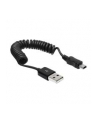 KABEL USB AM-MINI 2.0 SPIRALA 20-60CM DELOCK - nr 7