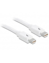 KABEL THUNDERBOLT M/M WHITE 0,5M DELOCK  - nr 2