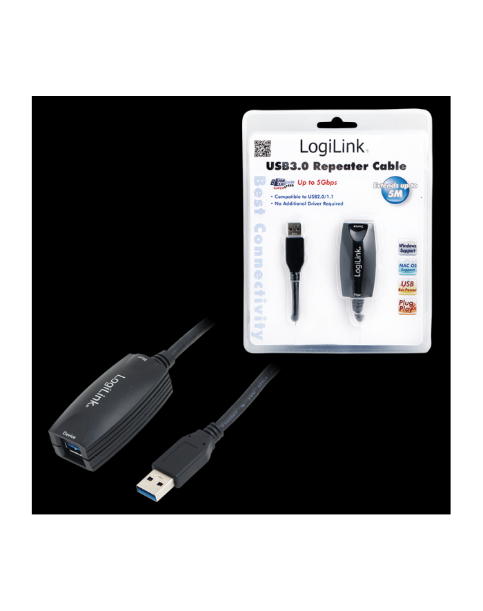LOGILINK - Kabel przedłużacz USB3.0, dł. 5m główny