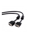 KABEL VGA M/M 5M + EKRAN + FERRYT BLACK GEMBIRD - nr 8