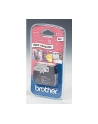 Taśma Brother 12mm BLACK ON WHITE TAPE - nr 44