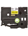 Taśma Brother 36mm BLACK  ON YELLOW FLEXIBLE ID - nr 24