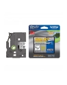 Taśma Brother 3.5mm BLACK  ON WHITE NON LAMINATED - nr 15