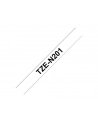 Taśma Brother 3.5mm BLACK  ON WHITE NON LAMINATED - nr 19
