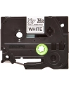 Taśma Brother 3.5mm BLACK  ON WHITE NON LAMINATED - nr 1