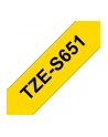 Taśma Brother 24mm BLACK ON YELLOW ADHESIVE TAPE - nr 31