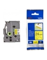 Taśma Brother 24mm BLACK ON YELLOW ADHESIVE TAPE - nr 34