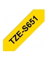 Taśma Brother 24mm BLACK ON YELLOW ADHESIVE TAPE - nr 41