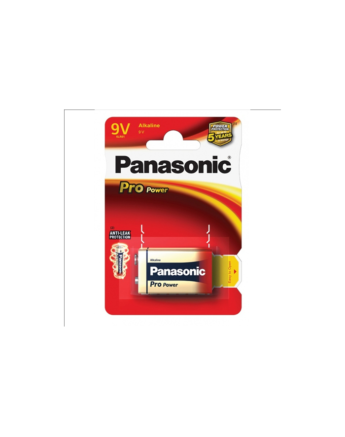 Bateria Panasonic 6LR61PPG | 1 szt. | blister główny
