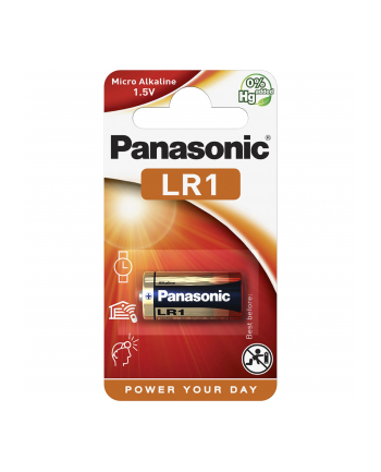 Bateria Panasonic LR1 | 1 szt. | blister