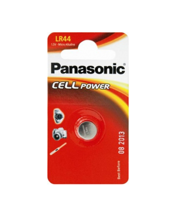 Bateria Panasonic LR44 | 1 szt. | blister