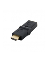 4World Adapter HDMI [M] > HDMI [F], angled 180°, czarny - nr 2
