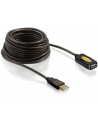 KABEL USB 2.0 A-A M/F PRZEDŁUŻACZ AKTYWNY 5M - nr 32