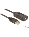 KABEL USB 2.0 A-A M/F PRZEDŁUŻACZ AKTYWNY 5M - nr 46