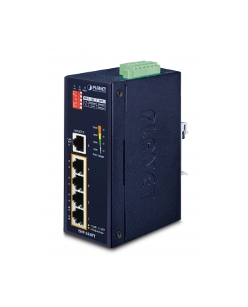 PLANET ISW-504PS Switch przemysł. PoE 5x 10/100mbps