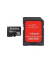 SANDISK MICRO SD 16GB Class 4 + ADAPTER - nr 10