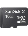 SANDISK MICRO SD 16GB Class 4 + ADAPTER - nr 13