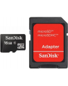 SANDISK MICRO SD 16GB Class 4 + ADAPTER - nr 8