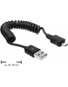 KABEL USB AM-MICRO 2.0 SPIRALA 20-60CM DELOCK - nr 12