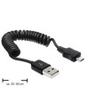 KABEL USB AM-MICRO 2.0 SPIRALA 20-60CM DELOCK - nr 17