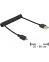 KABEL USB AM-MICRO 2.0 SPIRALA 20-60CM DELOCK - nr 24