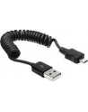 KABEL USB AM-MICRO 2.0 SPIRALA 20-60CM DELOCK - nr 25