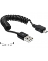 KABEL USB AM-MICRO 2.0 SPIRALA 20-60CM DELOCK - nr 26